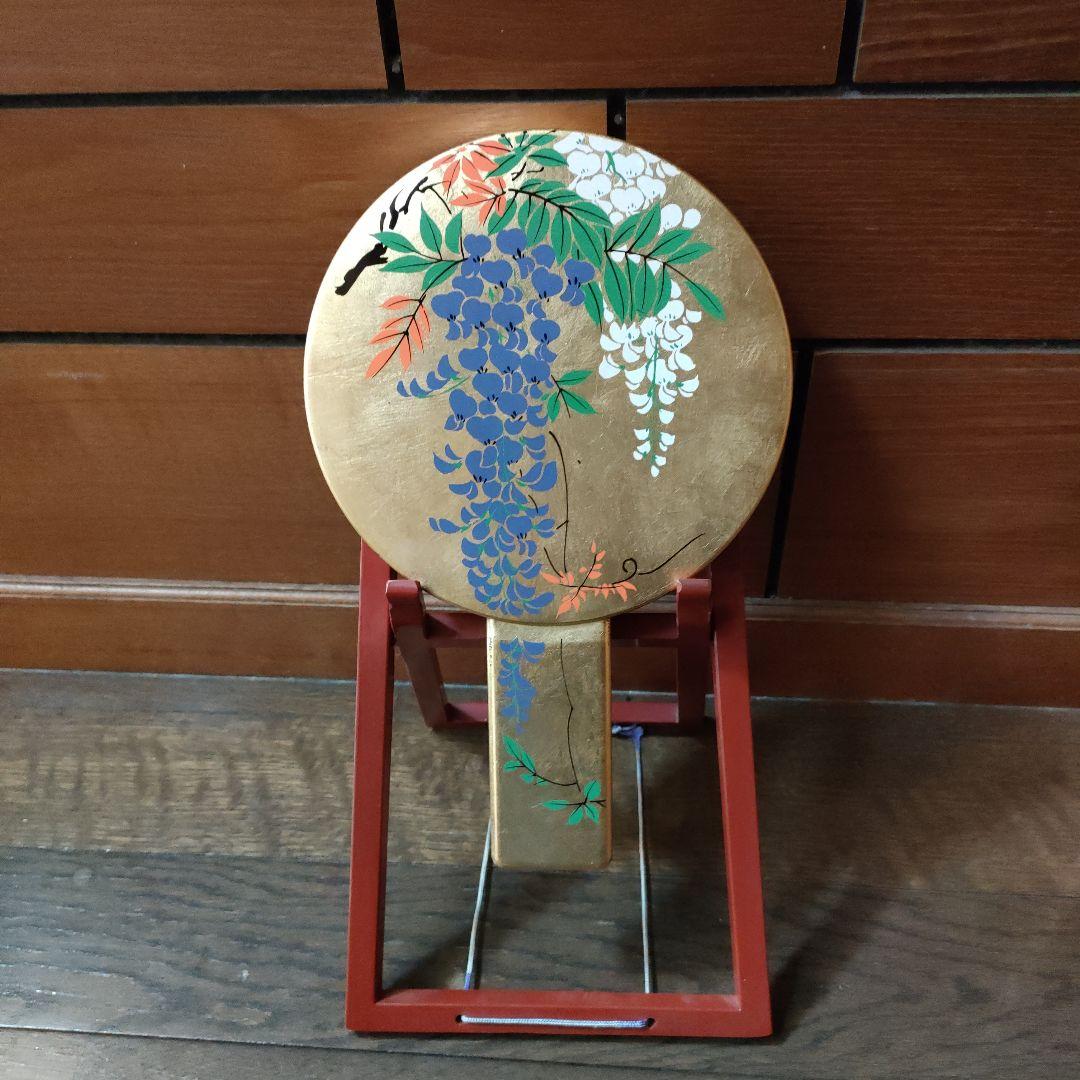 合せ鏡　漆器